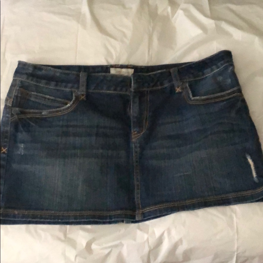 Aeropostale Blue Jean Mini Skirt